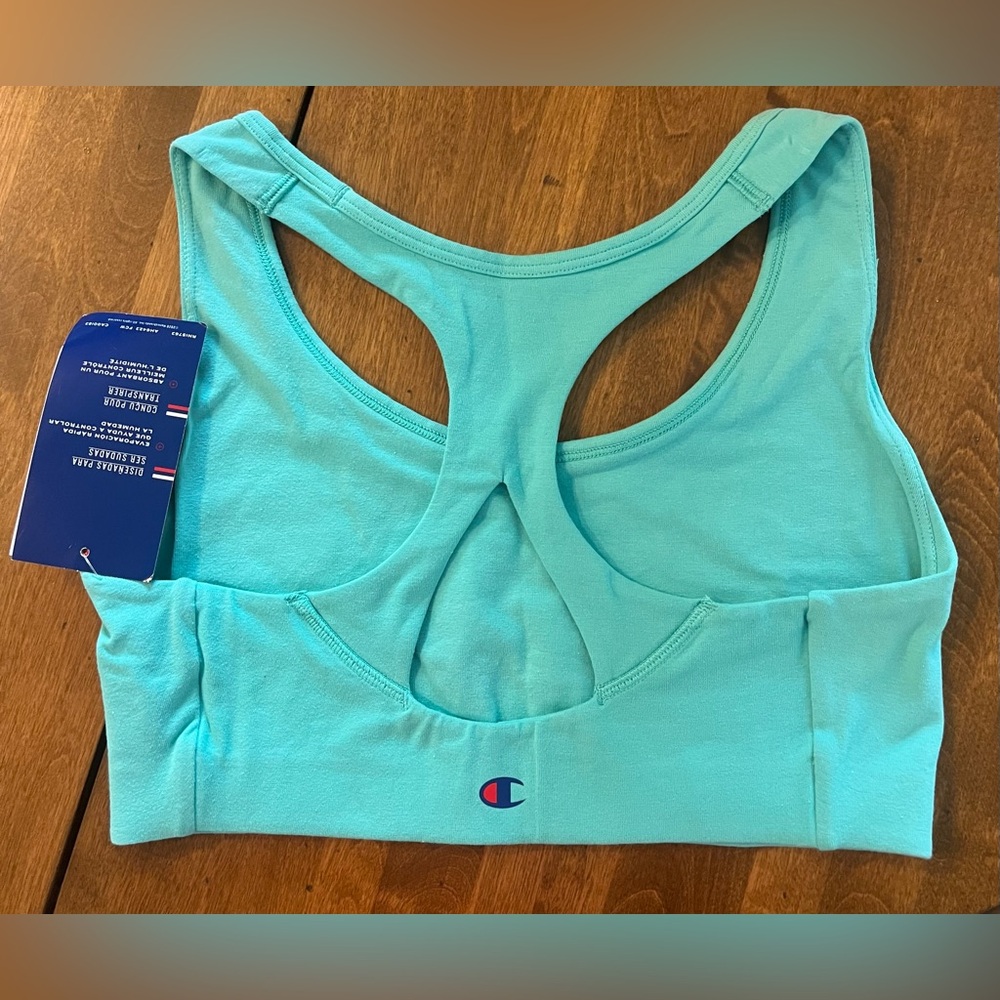 🌻 Champion Women's Sports Bra Medium Moisture Wicking New with Tags - Picture 4 of 8